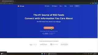 How to create RSS Feed from any Website
