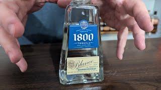 1800 Blanco Tequila Review!