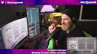 11 Hours of The Binding of Isaac: Repentance - McQueeb Stream VOD 11/20/2021 (Part 1)