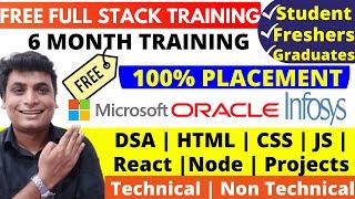 Full Stack Free Training And Guaranteed Placement | Full Stack Web Development Pay After Placement