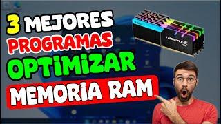 Los 3 MEJORES PROGRAMAS para OPTIMIZAR Memoria RAM 