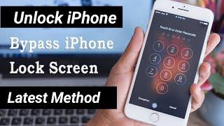 How to Bypass iPhone lock screen unlock iphone||locked iphone unlock without passcode