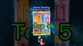 Top 5 RAREST Deerling Pokémon Cards  #top5 #temporalforces #deer