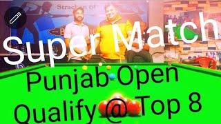 Punjab Open 6 red Tournament,2nd Match,To Qualify For Top,8 Favorite Players Of Punjab️At Amritsar