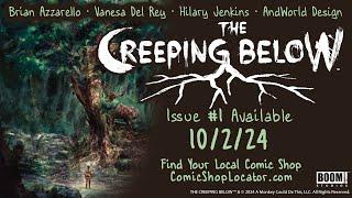 THE CREEPING BELOW | Official Comic Book Trailer