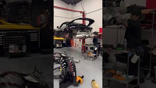 Simple Porsche service?  #mechanic #porsche #porscheturbo