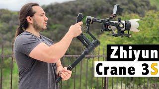 IT'S HERE! ZHIYUN CRANE 3 S GIMBAL! - This Thing is a POWERHOUSE | Momentum Productions