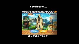 naruto ascension event look changer ff x Naruto collaboration/free fire/FF New event#shorts#ff