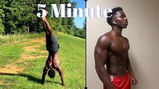 Home Shoulder Workout for Strength & Size (No Equipment)