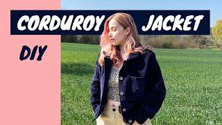 Corduroy Jacket DIY | Fionasdf