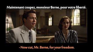 FRENCH LESSON - learn french with movies ( french + english subtitles ) Allied part2