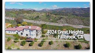 4024 Crest Heights Fallbrook, CA