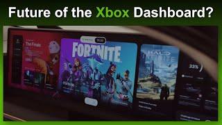 Xbox Dashboard Prototype Shows a Possible Future