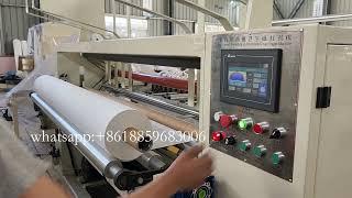 Automatic bobbin paper toilet paper JRT rewinding machine#toiletpaper