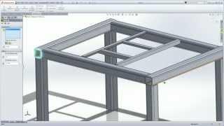 SolidWorks Weldments 101 - Simple Table