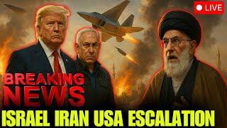 BREAKING LIVE - ISRAEL - IRAN - USA Escalation - What Is Happening Right Now?