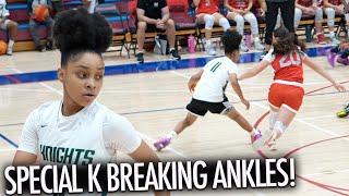 Special K BREAKING ANKLES in Girls Basketball SHOWDOWN vs Mater Dei!