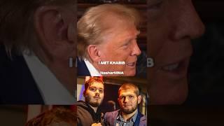 Donald Trump on UFC’s Dana White & KHABIB #donaldtrump #danawhite #khabib #viral #ufc #shortsfeed