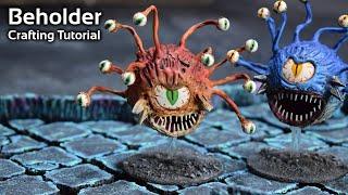 How to Craft a Beholder from a Ping Pong Ball for Dungeons and Dragons