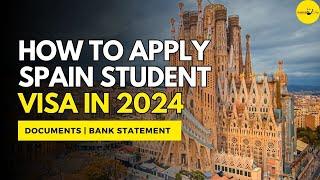 Apply for Spain Student Visa in 2024 | Documents | Detailed Process | Mahi Vlogs