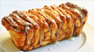 How to make Fluffy Cinnamon Apple Pull Apart Bread | EASY Apple Cinnamon Pull Apart Bread