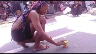 Performance art di car free day cirebon 12maret2017