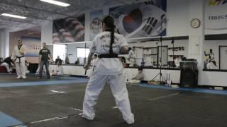 2017 SMAJ Break-A-Thon at Hamilton-Fairfield TaeKwonDo Weapons Form
