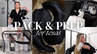 PRODUCTIVE VLOG: packing for Texas, errands, picking out outfits, packing tips, self-care + more!