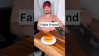 How to share BURGER properly like a real friend?️| CHEFKOUDY