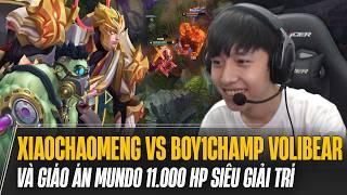 DARIUS XIAOCHAOMENG ĐỤNG ĐỘ STREAMER BOY1CHAMP VOLIBEAR HÀN QUỐC VÀ 1 GIÁO ÁN MUNDO 11K MÁU