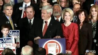 Super Tuesday Results 2012: Newt Gingrich's Official Speech After Georgia Primary Win