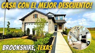 ¿Buscas una CASA GRANDE y LUMINOSA en Texas? ¡Descubre esta casa NUEVA en DESCUENTO!