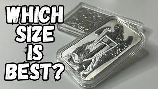 Best Silver Bullion Bars to Stack: Which Size Should you Buy?