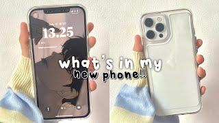 whAat’s in my new phone - vlog real life#2 - ada apa aja yaa di dalam hp aku??  -