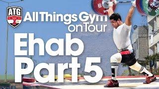 Mohamed Ehab 190kg Clean & Jerk, 240kg Squat ATG on Tour in Egypt Part 5 of 7 Wednesday Afternoon