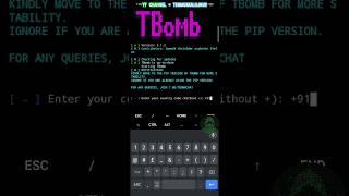 This is a SMS And Call Bomber For Linux And Termux || @MrBeast #shorts #trending