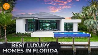 TAKE A LOOK AT THE BEST LUXURY HOMES IN FLORIDA | MILLIONAIRE HOME TOUR 