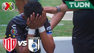 ¡Entre lágrimas! PERLAZA SE FUE LESIONADO | Necaxa 0-0 Querétaro | AP2023-J6 | Liga Mx | TUDN