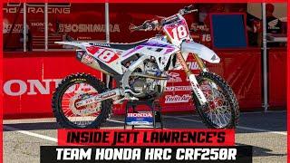 Inside Jett Lawrence's 2023 Honda HRC CRF250R | Vital MX Pit Bits