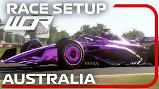 WOR TIER 2 F1 24 AUSTRALIA - Qualify Lap + RACE Setup 