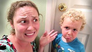 Little Kid Locks Every Door in House!