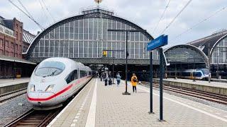 Amsterdam  to Berlin  First Class on the ICE Train  Capsule Hotel 