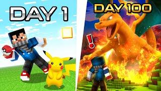 เอาชีวิตรอด 100 วัน!! ในโลกของโปเกม่อน!! (Minecraft Pixelmon 100 Day)