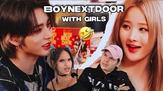 OUR NEW FAVOURITE BOY GROUP! Waleska & Efra react to 'BOYNEXTDOOR vs Girls'