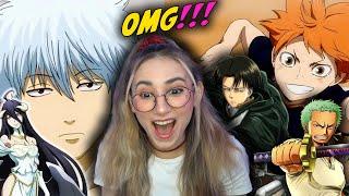 SINGER REACTS to EPIC Anime Openings | FIRST TIME REACTION x3