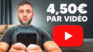 Gagnez 4,50€ /minutes en regardant des vidéos YouTube (argent PayPal GRATUIT)