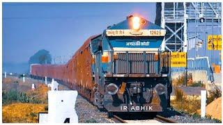 Freight Trains with Different shades Diesel Locomotive on Katwa-Ahmadpur & Azimganj Route