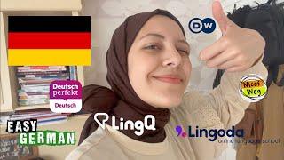 let's study german | vlog and recommendations