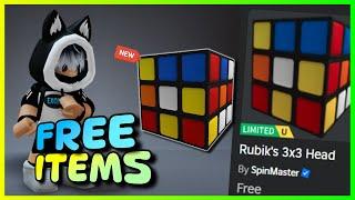 New FREE LIMITED UGC items , How to get FREE UGC LIMITED ITEMS Rubik's 3x3 Head on ROBLOX - Roblox