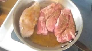 Searing Lamb and Veal